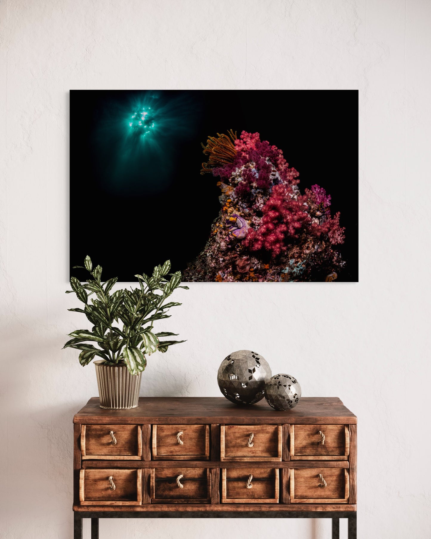 Fine art print: Mysteries of the Deep - Vibrant Colors Beyond Imagination