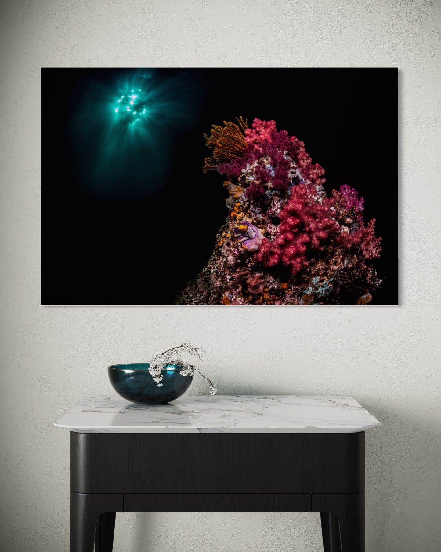 Fine art print: Mysteries of the Deep - Vibrant Colors Beyond Imagination