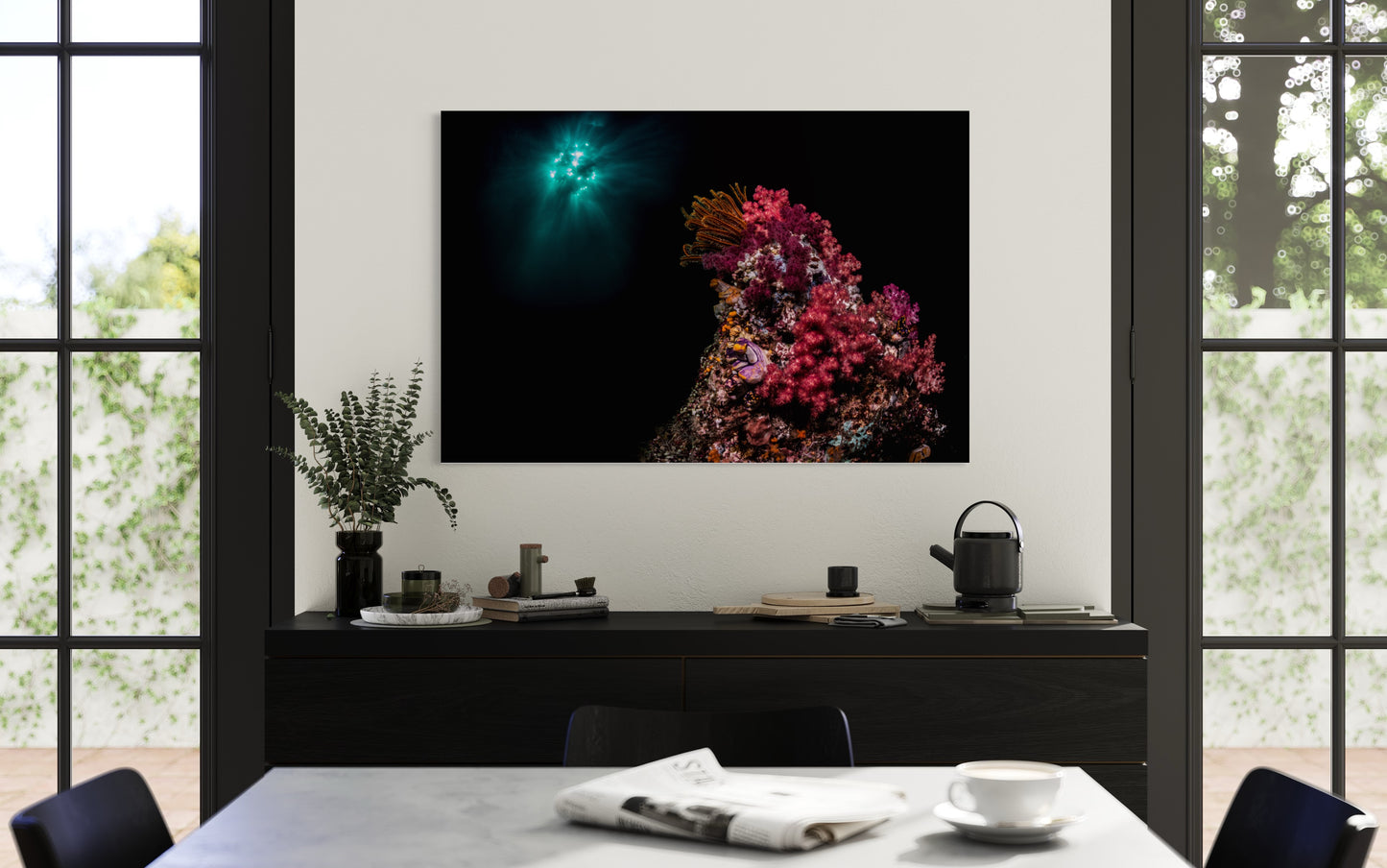 Fine art print: Mysteries of the Deep - Vibrant Colors Beyond Imagination
