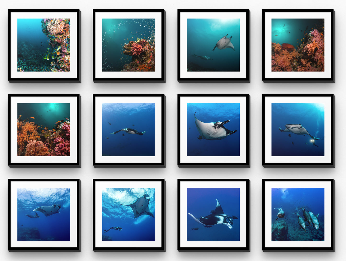 Mosaic Wall Art: Ocean Sceneries