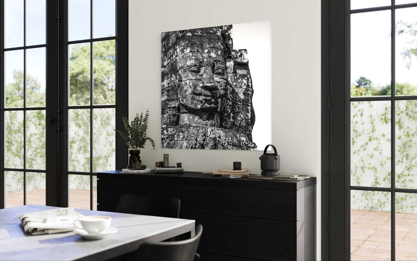 Fine art print: Smiling Faces at Bayon Temple