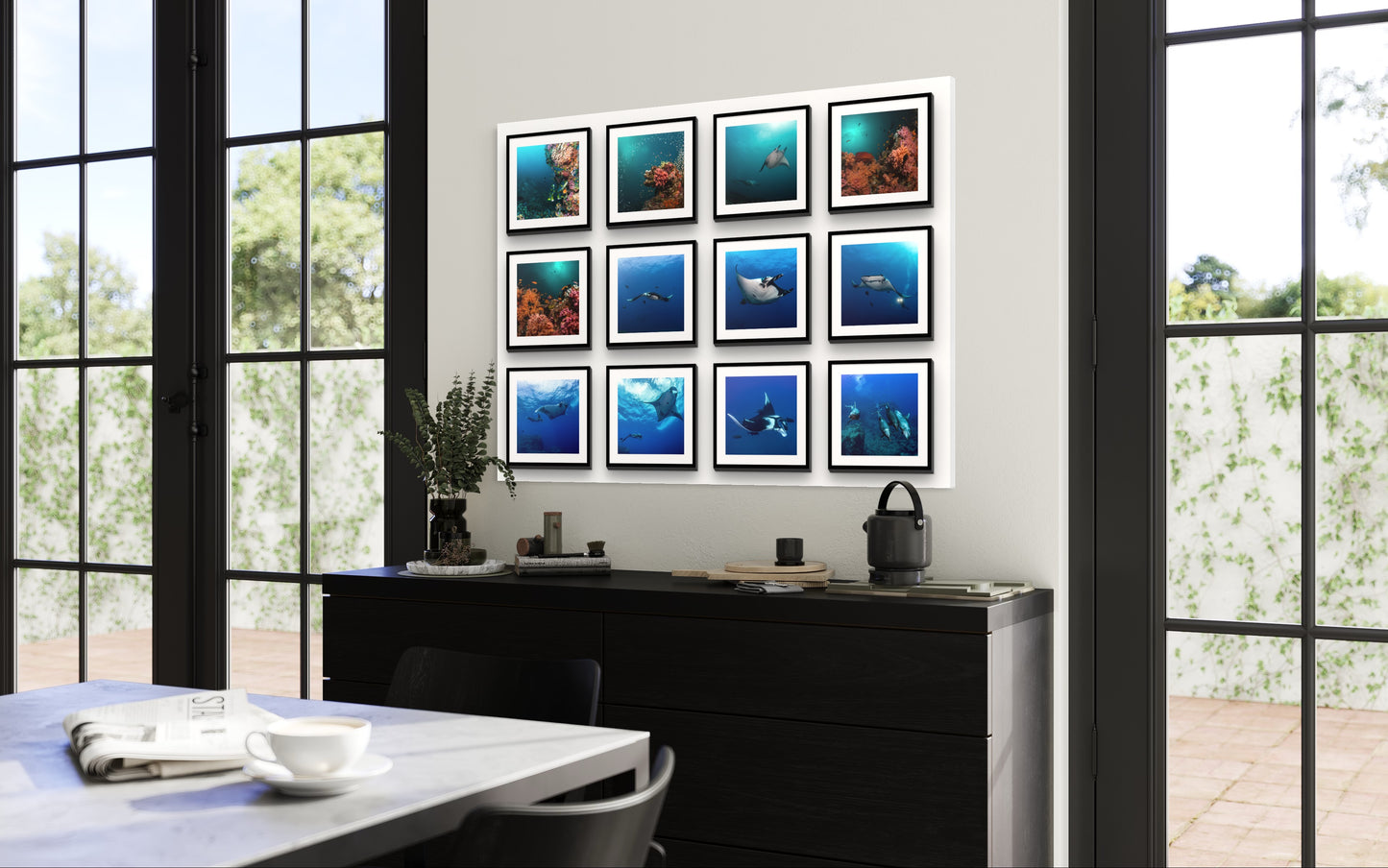 Mosaic Wall Art: Ocean Sceneries