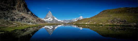 Fine art print: Matterhorn Mountainscape (ultra wide panorama | 165 x 50 cm)